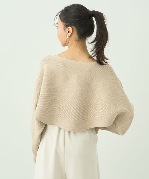 earth music&ecology（アースミュージックアンドエコロジー）の「SET2点クロスニット＋キャミソール（ニット/セーター・レディース・アイボリー/ブラック/ベージュ/ミント・FREE）」の21枚目の写真