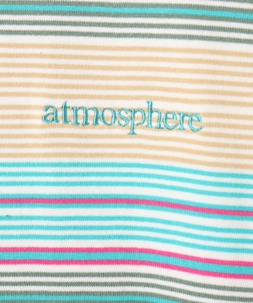 atmos Tシャツセット カラフル atmos Retro Border T-shirt ORANGE （アトモス レトロ ボーダー