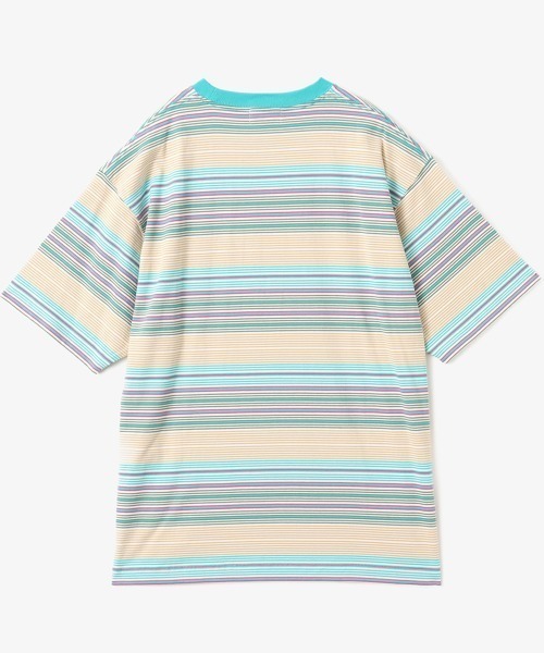 atmos Multi-color Border T-shirt / アトモス マルチカラー