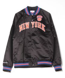 MITCHELL & NESS UNISEX VARSITY JACKET NYK（ミッチェルアンドネス