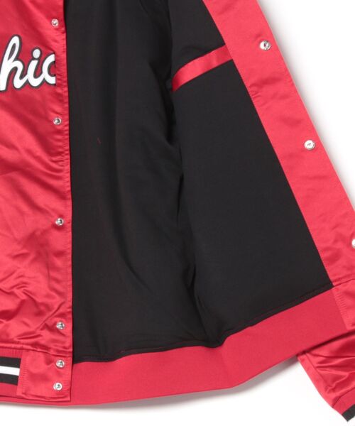 Mitchell&Ness(ミッチェル&ネス)の「【Mitchell&Ness/ミッチェルアンドネス】NBA LIGHTWEIGHT SATIN JACKET VINTAGE LOGO/ヴィンテージロゴジャケット/サテン(スタジャン・メンズ・E/B/A/D/C・XL/M/L)」の9枚目の写真