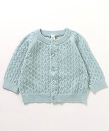 mishau0026puff キッズ 透かし編み ニット トップス 半袖 4-5y ニット 透かし編み（トップス｜キッズファッション
