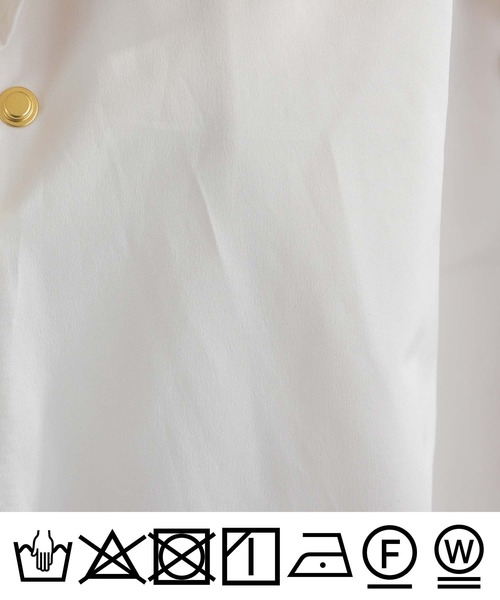 PICCIN（ピッチン）の「フリル付きフードマウンテンパーカー（マウンテンパーカー・レディース・ライトグリーン/アイボリー/ブラック・M）」の4枚目の写真