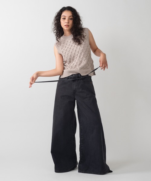 Levi's（リーバイス）の「Levi's/リーバイス ケーブルニット ベスト（ベスト・レディース・ベージュ・M/S/XS）」の13枚目の写真