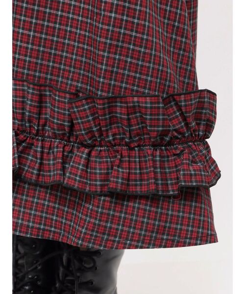 jouetie（ジュエティ）の「【再入荷】ギャザーリボンロングシャツワンピース 夏服（ワンピース・レディース・ピンク/レッド/ブルー・MEDIUM）」の20枚目の写真