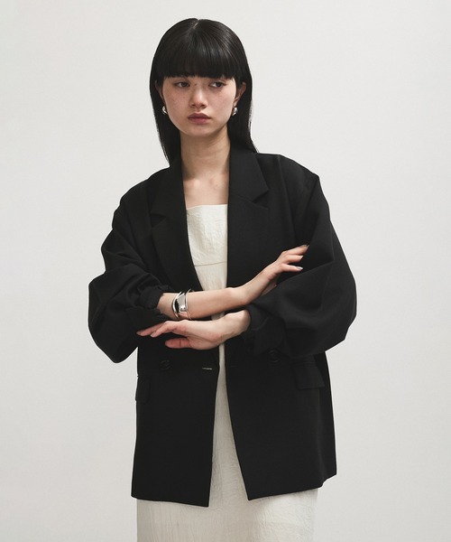 最安値アダムエロペadam et ropeレディースドロップショルダージャケット ADAM ET ROPE'｜【サステナブル】ドロップショルダージャケット