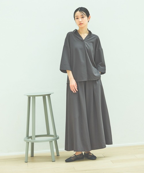 LAKOLE（ラコレ）の「メッシュコンビフラットパンプス / 290718（パンプス・レディース・ベージュ/ブラック・MEDIUM/LARGE）」の22枚目の写真