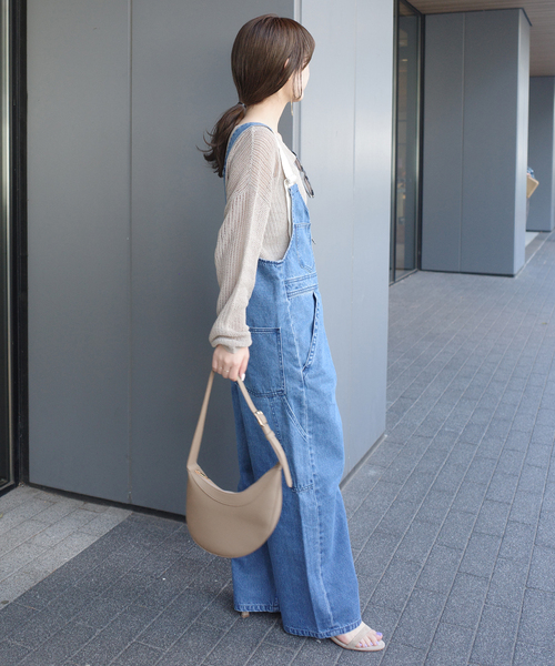 VELETTO（ベレット）の「VELETTO/ベレット SLOBE別注 ハーフムーンバッグ（ショルダーバッグ・レディース・ブラック/ベージュ・FREE）」の22枚目の写真