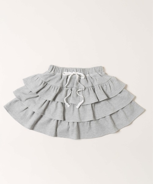 PHILLY(フィリー)の「【2025春夏新作★】ワッフルティアードミニスカート(スカート・レディース・グレー/アイボリー/ブラック・FREE)」の17枚目の写真