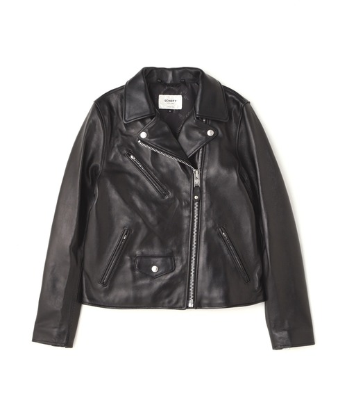 schott(ショット)の「【Women's】Schott/ショット/DOUBLE RIDERS/ダブルライダース(ライダースジャケット・レディース・ブラック・S/M)」の10枚目の写真