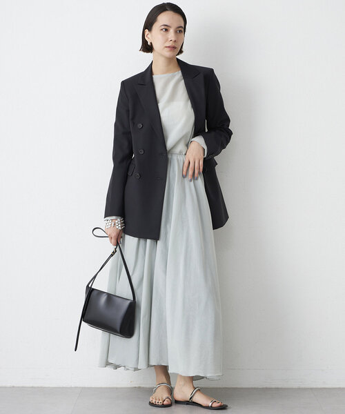 新品 Whim Gazette ラスティングクロス ノーカラーブラウス 新品 Whim Gazette ラスティングクロス ノーカラーブラウス