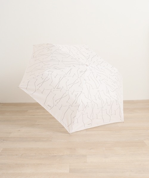 FUNALIVE(ファンアライブ)の「ガラガラ折りたたみ雨傘 曲がり手元(折りたたみ傘・メンズ・オフホワイト/グレー/ブルー/ブラック/ネイビー/ホワイト/ピンク/ピンク系・FREE)」の16枚目の写真