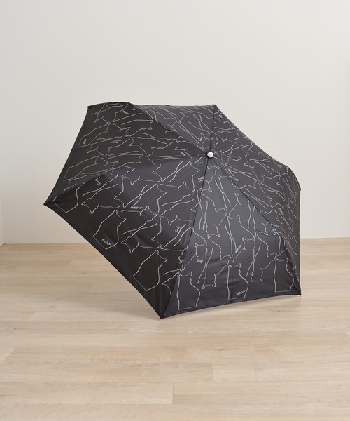 FUNALIVE(ファンアライブ)の「ガラガラ折りたたみ雨傘 曲がり手元(折りたたみ傘・メンズ・オフホワイト/グレー/ブルー/ブラック/ネイビー/ホワイト/ピンク/ピンク系・FREE)」の18枚目の写真