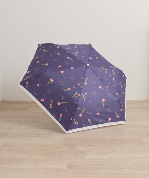 FUNALIVE(ファンアライブ)の「ガラガラ折りたたみ雨傘 曲がり手元(折りたたみ傘・メンズ・オフホワイト/グレー/ブルー/ブラック/ネイビー/ホワイト/ピンク/ピンク系・FREE)」の22枚目の写真