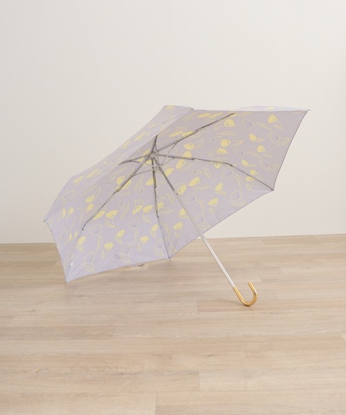 FUNALIVE(ファンアライブ)の「ガラガラ折りたたみ雨傘 曲がり手元(折りたたみ傘・メンズ・オフホワイト/グレー/ブルー/ブラック/ネイビー/ホワイト/ピンク/ピンク系・FREE)」の9枚目の写真