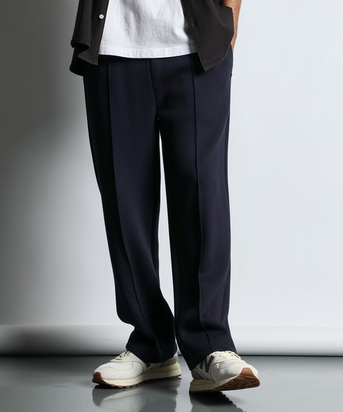 新製品情報も満載 セール】【WEB限定アイテム】COLOR WAIST RIB PINTUCK WIDE パンツ
