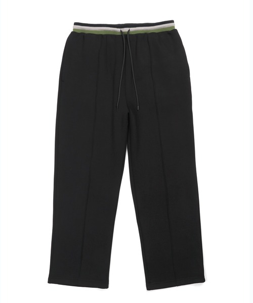 The DUFFER of ST.GEORGE(ザダファーオブセントジョージ)の「【WEB限定アイテム】COLOR WAIST RIB PINTUCK WIDE PANTS:ダンボールニット カラーウエストリブ ピンタック バギーパンツ(その他パンツ・メンズ・グレー/ブラック/ネイビー・X-LARGE/LARGE/MEDIUM/SMALL)」の12枚目の写真