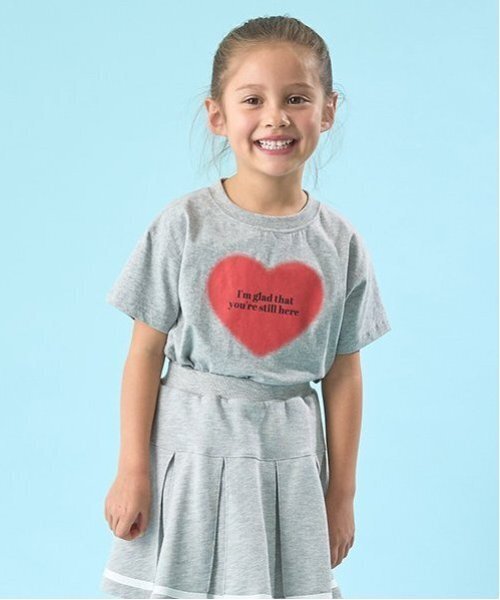 Lycee mine（リセマイン）の「【ソフトコットン】選べる9パターンオリジナルプリントTシャツ（Tシャツ/カットソー・キッズ・ライトブルー/ネイビー/オフホワイト/ライトグリーン/クリーム/トップグレー/ラベンダー/ライトピンク/ライラック・110cm/120cm/130cm/150cm/100cm/140cm）」の3枚目の写真