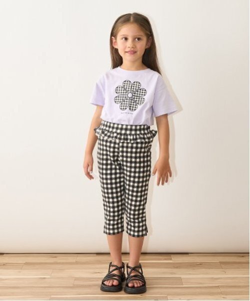 Lycee mine(リセマイン)の「【ソフトコットン】選べる9パターンオリジナルプリントTシャツ(Tシャツ/カットソー・キッズ・ライトブルー/ネイビー/オフホワイト/ライトグリーン/クリーム/トップグレー/ラベンダー/ライトピンク/ライラック・110cm/120cm/130cm/150cm/100cm/140cm)」の11枚目の写真