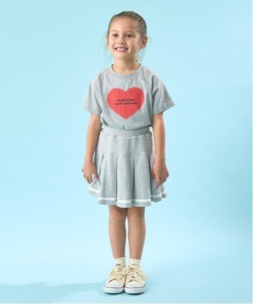 Lycee mine(リセマイン)の「【ソフトコットン】選べる9パターンオリジナルプリントTシャツ(Tシャツ/カットソー・キッズ・ライトブルー/ネイビー/オフホワイト/ライトグリーン/クリーム/トップグレー/ラベンダー/ライトピンク/ライラック・110cm/120cm/130cm/150cm/100cm/140cm)」の14枚目の写真