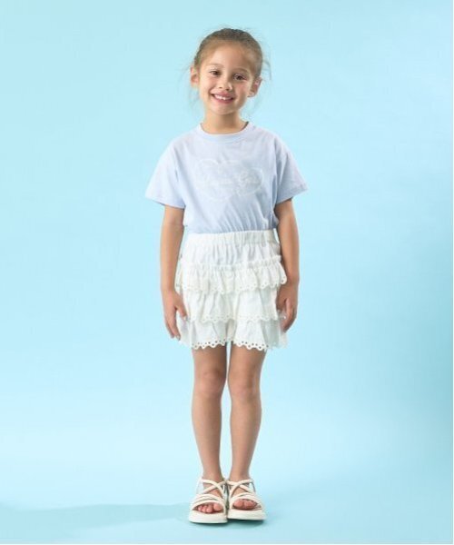 Lycee mine(リセマイン)の「【ソフトコットン】選べる9パターンオリジナルプリントTシャツ(Tシャツ/カットソー・キッズ・ライトブルー/ネイビー/オフホワイト/ライトグリーン/クリーム/トップグレー/ラベンダー/ライトピンク/ライラック・110cm/120cm/130cm/150cm/100cm/140cm)」の19枚目の写真