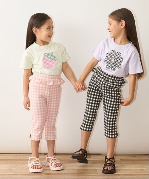 Lycee mine（リセマイン）の「【ソフトコットン】選べる9パターンオリジナルプリントTシャツ（Tシャツ/カットソー・キッズ・ライトブルー/ネイビー/オフホワイト/ライトグリーン/クリーム/トップグレー/ラベンダー/ライトピンク/ライラック・110cm/120cm/130cm/150cm/100cm/140cm）」の11枚目の写真