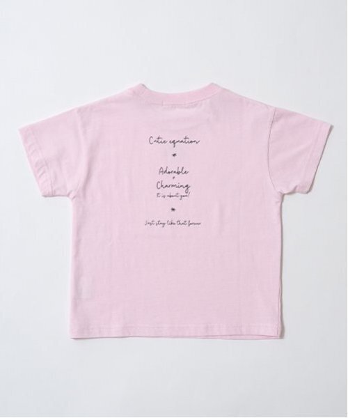 Lycee mine（リセマイン）の「【ソフトコットン】選べる9パターンオリジナルプリントTシャツ（Tシャツ/カットソー・キッズ・ライトブルー/ネイビー/オフホワイト/ライトグリーン/クリーム/トップグレー/ラベンダー/ライトピンク/ライラック・110cm/120cm/130cm/150cm/100cm/140cm）」の19枚目の写真