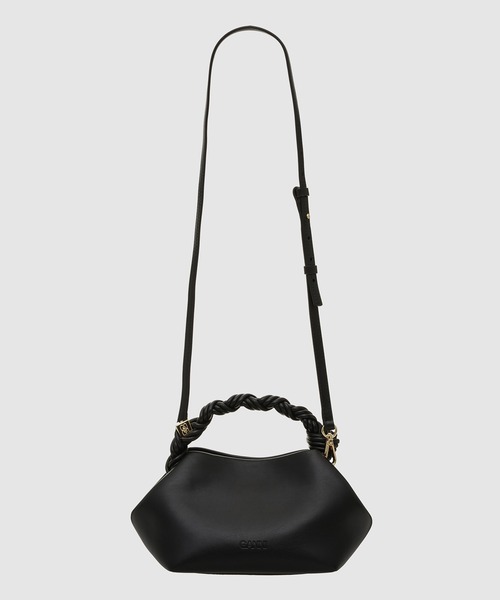 GANNI(ガニー)の「Ganni Bou Bag Small(ハンドバッグ・レディース・ブラック・ONE SIZE)」の2枚目の写真