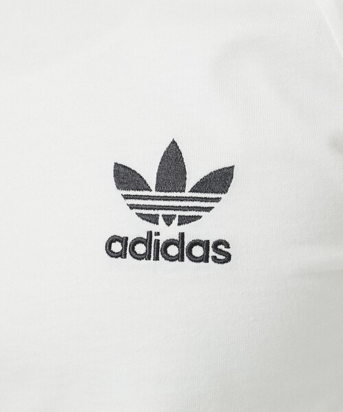 adidas（アディダス）の「adidas / アディカラー クラシックス スリーストライプス ロングスリーブ Tシャツ（Tシャツ/カットソー・メンズ・ブラック/ホワイト・X-LARGE/MEDIUM/LARGE/XX-LARGE）」の16枚目の写真