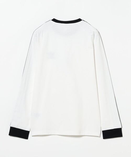 adidas（アディダス）の「adidas / アディカラー クラシックス スリーストライプス ロングスリーブ Tシャツ（Tシャツ/カットソー・メンズ・ブラック/ホワイト・X-LARGE/MEDIUM/LARGE/XX-LARGE）」の4枚目の写真