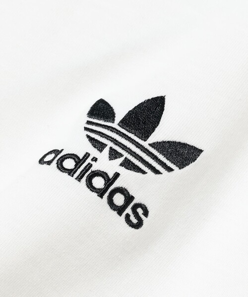 adidas（アディダス）の「adidas / アディカラー クラシックス スリーストライプス ロングスリーブ Tシャツ（Tシャツ/カットソー・メンズ・ブラック/ホワイト・X-LARGE/MEDIUM/LARGE/XX-LARGE）」の5枚目の写真