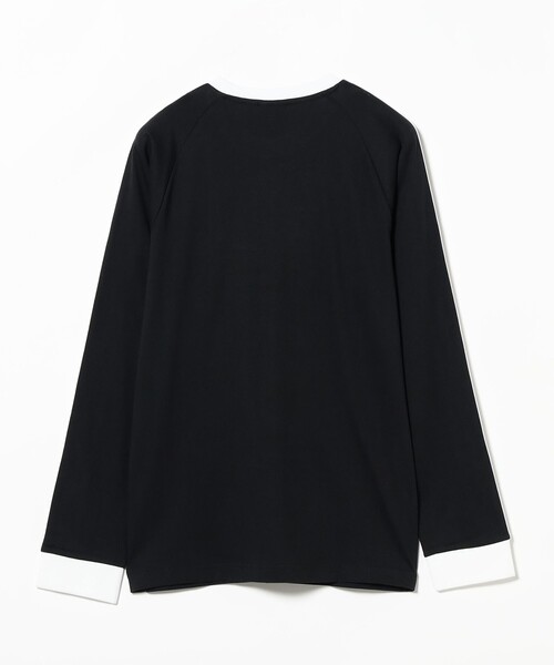 adidas（アディダス）の「adidas / アディカラー クラシックス スリーストライプス ロングスリーブ Tシャツ（Tシャツ/カットソー・メンズ・ブラック/ホワイト・X-LARGE/MEDIUM/LARGE/XX-LARGE）」の7枚目の写真
