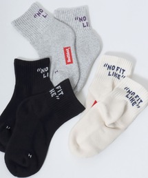 Healthknit（ヘルスニット）の「「kidsサイズ」Healthknit（ヘルスニット） ナチュラルカラーソックス3P/ハイソックス/クォーターソックス/子供靴下/ライン・無地・ロゴ（ソックス/靴下）」