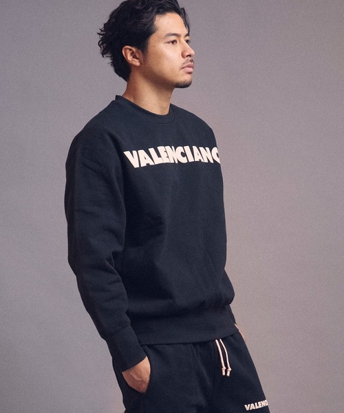 JACKROSE(ジャックローズ)の「VALENCIANO/バレンシアーノ CREWNECK SWEAT(スウェット・メンズ・グレー/ブラック・M/L/XL)」の3枚目の写真