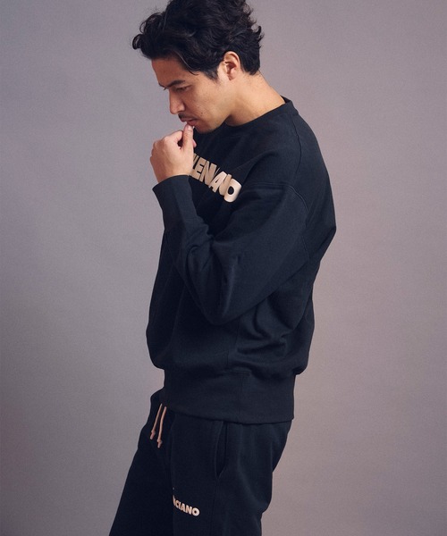 JACKROSE(ジャックローズ)の「VALENCIANO/バレンシアーノ CREWNECK SWEAT(スウェット・メンズ・グレー/ブラック・M/L/XL)」の8枚目の写真