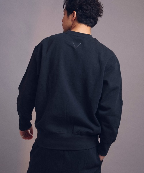 JACKROSE(ジャックローズ)の「VALENCIANO/バレンシアーノ CREWNECK SWEAT(スウェット・メンズ・グレー/ブラック・M/L/XL)」の9枚目の写真