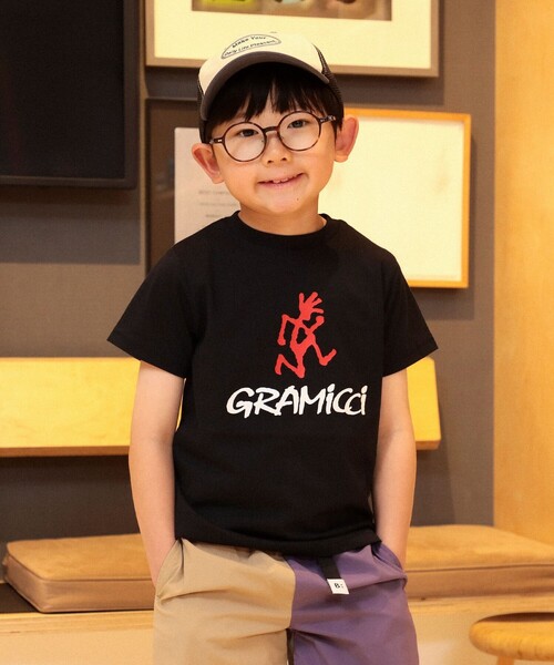 セール】Gramicci / ロゴ Tシャツ 2025SS（100～130cm）（T