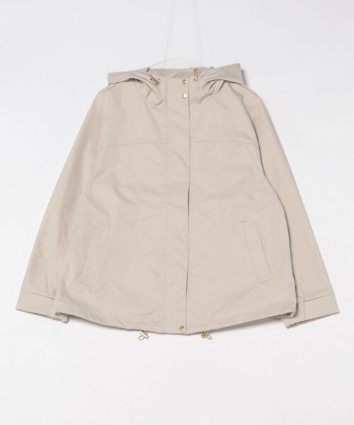 SOFFITTO(ソフィット)の「テフロン加工(汚れ防止加工)マウンテンパーカー(取り扱い店舗限定)(マウンテンパーカー・レディース・ネイビー/グレイッシュベージュ/オリーブ・FREE)」の2枚目の写真