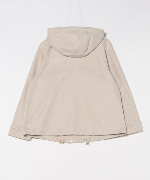 SOFFITTO(ソフィット)の「テフロン加工(汚れ防止加工)マウンテンパーカー(取り扱い店舗限定)(マウンテンパーカー・レディース・ネイビー/グレイッシュベージュ/オリーブ・FREE)」の4枚目の写真