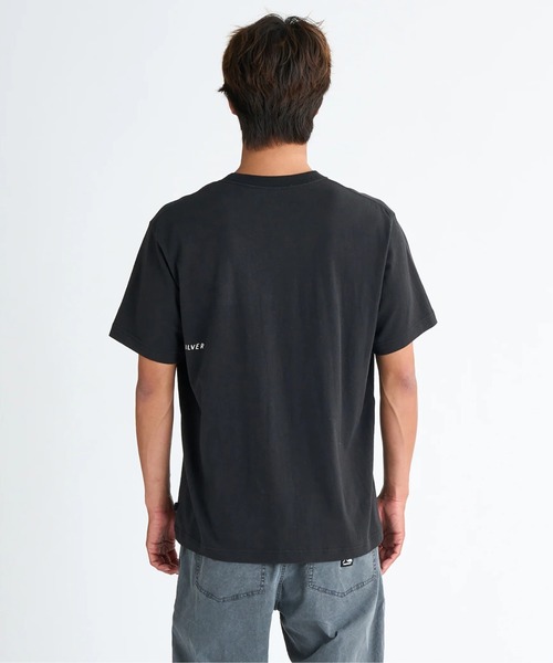 Quiksilver（クイックシルバー）の「FREEDOM SWELL ST /クイックシルバーグラフィック半袖Tシャツ（Tシャツ/カットソー・メンズ・ミント/ホワイト/ブラック/グリーン・MEDIUM/LARGE/SMALL/X-LARGE）」の6枚目の写真