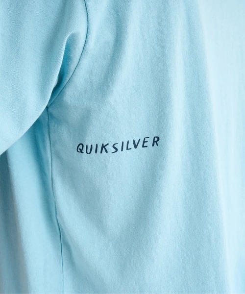 Quiksilver（クイックシルバー）の「FREEDOM SWELL ST /クイックシルバーグラフィック半袖Tシャツ（Tシャツ/カットソー・メンズ・ミント/ホワイト/ブラック/グリーン・MEDIUM/LARGE/SMALL/X-LARGE）」の11枚目の写真