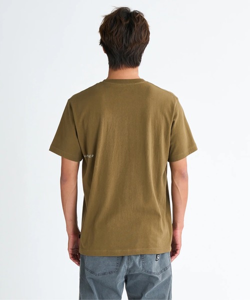 Quiksilver（クイックシルバー）の「FREEDOM SWELL ST /クイックシルバーグラフィック半袖Tシャツ（Tシャツ/カットソー・メンズ・ミント/ホワイト/ブラック/グリーン・MEDIUM/LARGE/SMALL/X-LARGE）」の7枚目の写真