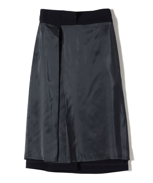 トリアセテート混 セミ タイト スカート（スカート）｜SHIPS（シップス