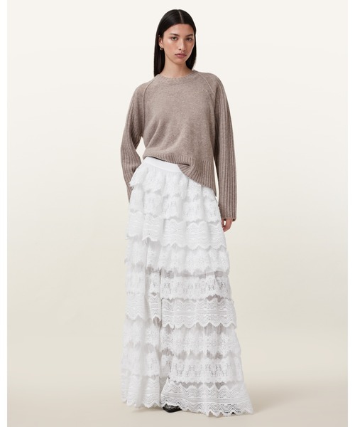 セール】LIZI TIERED LACE MAXI SKIRT | LIZI ティアード レース