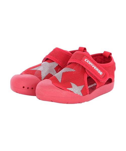 CONVERSE（コンバース）の「【CONVERSE／コンバース】キッズ CVスター サンダル／KID'S CVSTAR SANDAL（サンダル・キッズ・レッド/ブラック・14.0cm/15.0cm/13.0cm）」の4枚目の写真