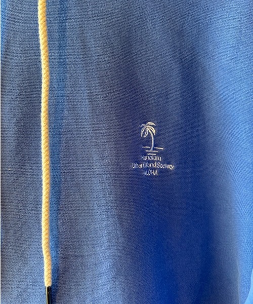 URBAN ISLAND SOCIETY(アーバンアイランドソサエティ)の「【URBAN ISLAND SOCIETY/アーバンアイランドソサエティ】UIS SWEAT PARKA/プルオーバーパーカー(パーカー・メンズ・ベージュ/杢グレー/ブルー・SMALL/MEDIUM/LARGE/X-LARGE)」の7枚目の写真