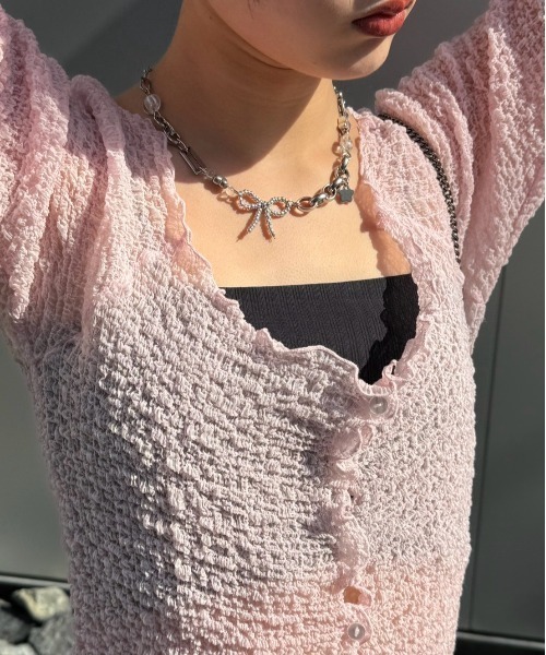セール】sheer swell boat cardigan（カーディガン/ボレロ