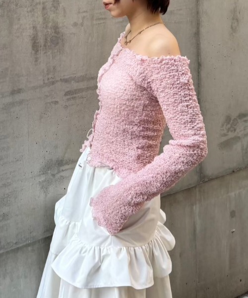 sheer swell boat cardigan（カーディガン/ボレロ）｜HONEY MI
