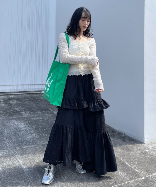 sheer swell boat cardigan（カーディガン/ボレロ）｜HONEY MI