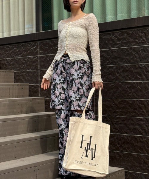 Honey mi Honey - ハニーミーハニー♡カーディガン sheer swell boat cardigan（カーディガン/ボレロ）｜HONEY MI